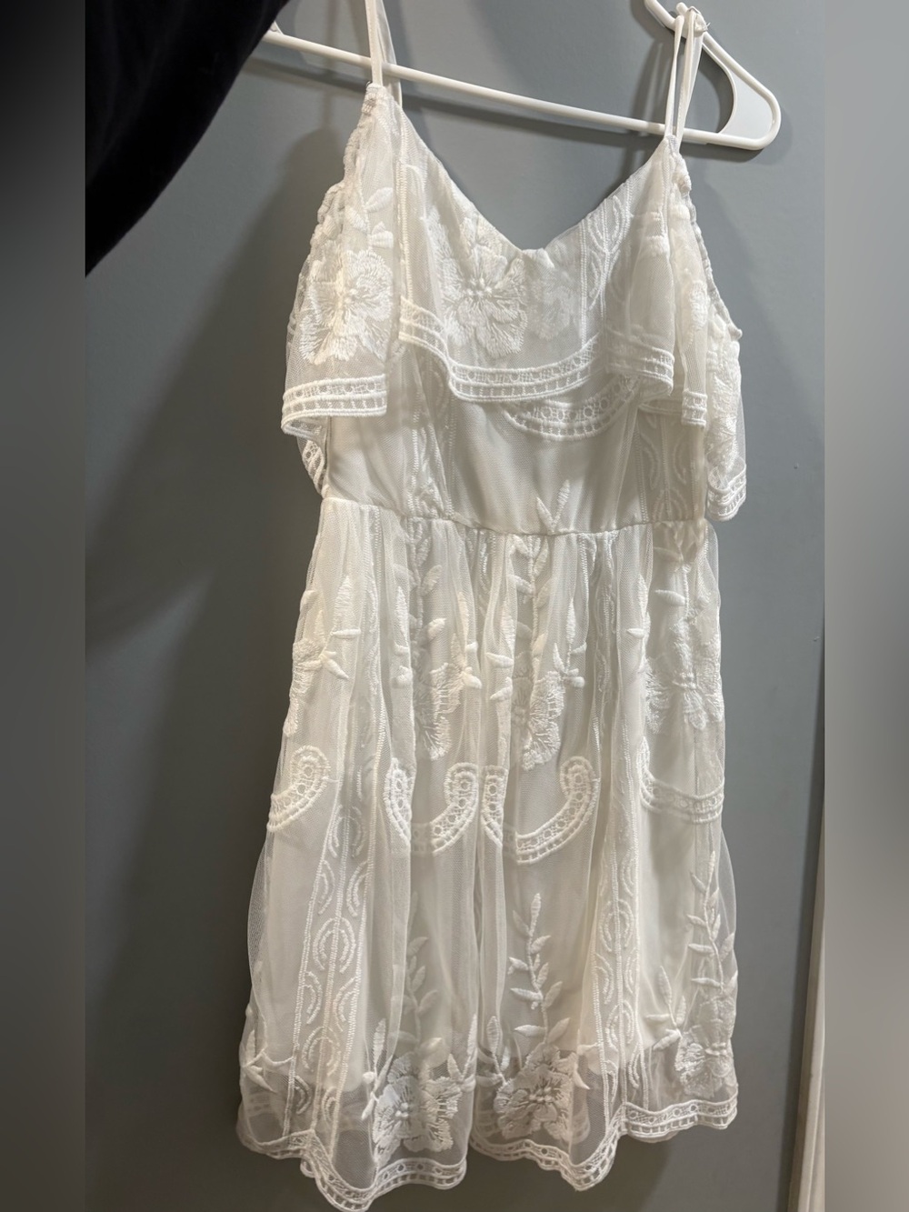 White Charlotte Russe Dress